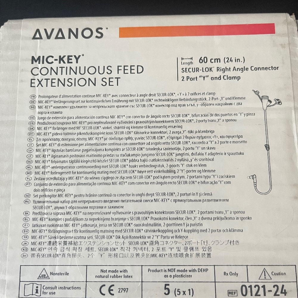 Mic-Key ext package of 5